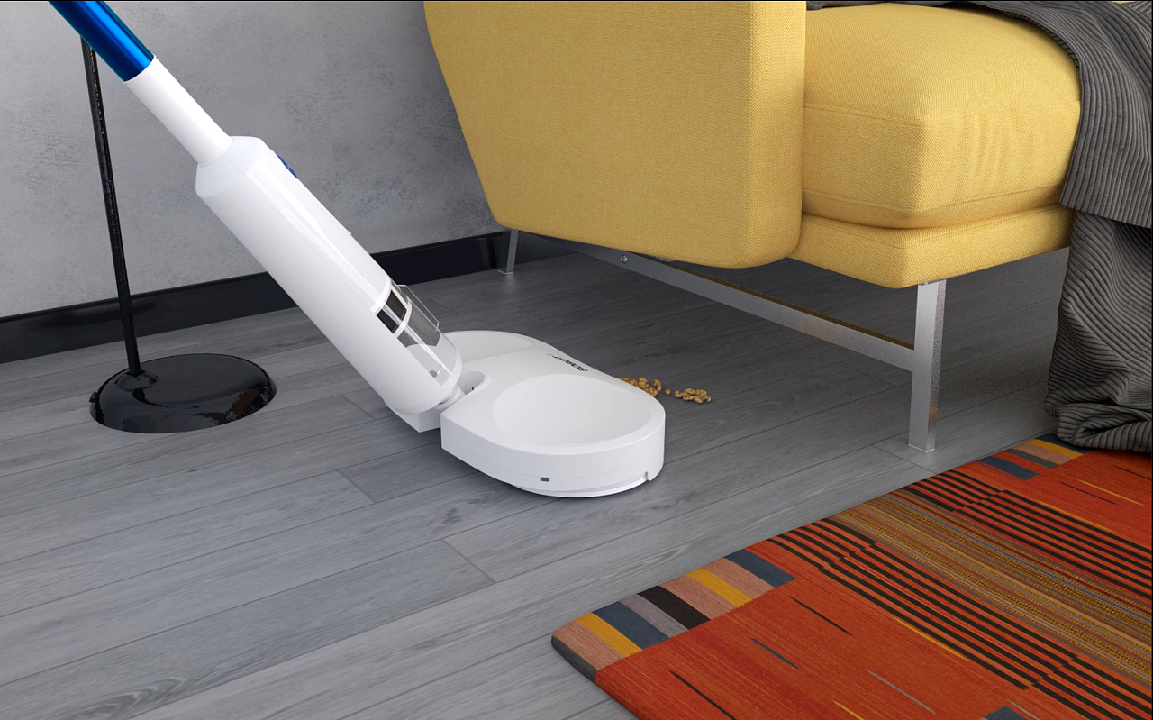 電動(dòng)拖把產(chǎn)品建模與動(dòng)畫制作的完整流程